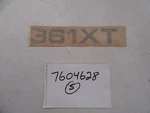 Ranger 361 Xt Decal 3/4" 5/8" 7604628 Black & Silver Marine Boat New. Price: $14.95.