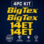Fits Trailer Decals Yellow Vinyl Stickers New. Price: $24.99.