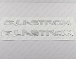 Glastron Boat Logo Chrome Raised Domed 3D Decals Stickers 18" X 2.3" 2PCS New. Price: $54.71.