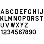 Seachoice Black 'b' Gothic Letter Decals 10-PACK, Durable Vinyl Alphabet Set New. Price: $14.64.