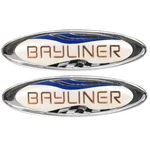 Bayliner Boat Raised Logo Decals 3 1/2 X Inch (pair) New. Price: $25.10.