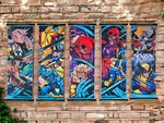 X-men Wall Scroll Poster Art Cyclops, Gambit, Magneto, Rogue, Storm, Wolverine New. Price: $16.99.