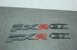 Used Factory Skeeter "FXR21" Boat Emblems Decal Black Silver. Price: $40.00.