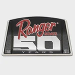 Ranger Boat Raised Emblem Decal 309778 50 Year Anniversary Red New. Price: $49.23.
