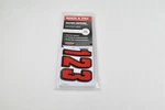 Hardline REBLK320 Letter & Number Kit Red / Black New. Price: $10.45.