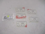 Regal Marine Maximum Capacities Decal Set Of (5) White 212348 Boat New. Price: $19.95.