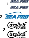 Sea Pro Boat Sticker Decal Fishing *any Size Color Buy 1 Get Free New. Price: $28.00.