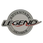 Legend Bass Boat Raised Decal 316251 Advantage Member Series Silver New. Price: $50.24.