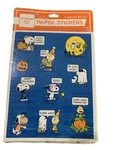 Vtg Peanuts Halloween Stickers Ambassador Hallmark 3 Sheets Open Pack Snoopy New. Price: $12.99.