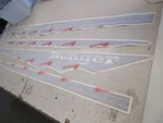 Ranger Std Aluminum Graphic Hull Decal (set Of 4) 206413 / 206416 Marine Boat New. Price: $199.95.