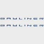 Bayliner Boat Raised Brand Decals Teal Logo (pair) New. Price: $44.20.