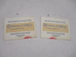 Cruisers Yachts Capacity Person Decal Set Of (2) White V2722100 Marine Boat New. Price: $29.95.