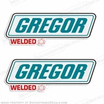 Fits Gregor Boat Decals (set Of 2) - Discontinued Reproductions! New. Price: $54.95.