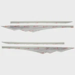 Tracker Boat Graphic Hull Decal 167465 Sticker Green Black (set Of 4) New. Price: $266.50.