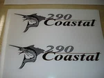 Wellcraft Coastal 290 Fishing Boat Decal Set New. Price: $44.30.