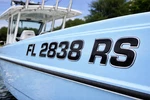 Raised Boat Registration Numbers Domed Marine Decals Not Vinyl New. Price: $88.00.