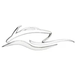 Rinker Raised Boat Emblem Decal 2280868 3/4 X Silver Plastic New. Price: $50.24.