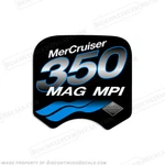 Fits Mercruiser 350 Mag Mpi Decals (blue) - Discontinued Reproductions! New. Price: $34.95.