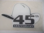 Ranger 45TH Anniversary Raised Hat Decal 1/2" X 5/16" 7604327 Boat New. Price: $19.95.
