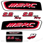 Fits Mercury 2.5 Liter Efi Racing Decal Kit - Custom Red New. Price: $144.95.