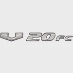 Suncatcher Boat Model Decal Sticker 73405326 V20FC Silver Black New. Price: $33.13.