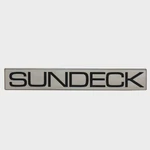 Sea Ray Boat Raised Emblem Decal 2151240 Sundeck 270 / 290 Chromax New. Price: $100.52.