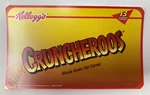 Vintage 2003 Kellogg Cruncheroos Window Cling Discontinued Cereal Decal New. Price: $7.99.