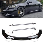 Gloss Black Front Bumper Lip Chin Splitter Strut Red For Infiniti G37S Coupe New. Price: $99.99.
