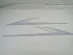 Lund (2020) Aft Decal Set Of (2) 46" X 3/8" H Silver Black 2337678 Boat New. Price: $47.96.