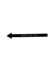 John Deere Deck Decal Width Of Cut 100 200 300 Series Reproduction M44103 Nla New. Price: $8.95.