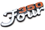 Side Cover CB350 Honda Four Badge Emblems (see Desc) #A56 New. Price: $36.50.