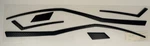 Oem Mercury Racing SL24 Carbon Accent Kit 8M0092780 Verado 400R Style Nos Used. Price: $120.00.
