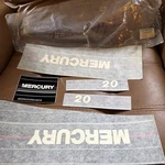 Oem Mercury 37-13480A88 Decal Set New. Price: $50.00.