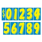 Carbowz Ez Line Vinyl Decals For Cars Blue And Yellow Large Number Stickers 13 New. Price: $54.72.