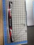 Mercury/quicksilver/mercruiser Alpha Decal Set Oem #37-861431A99 E7B New. Price: $120.00.