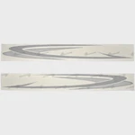 G3 Boat Hull Graphic Decals Sportsman Silver Black (set Of 2) New. Price: $192.54.