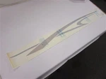 Rinker Captiva 2001 VS006801-05-BL Port Decal Blue Gold 49 1/4" X 1/8" Boat New. Price: $39.95.