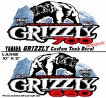 Yamaha Grizzly Oem Atv Tank Decal Graphic Sticker Kit 350 450 550 600 660 700 New. Price: $32.99.
