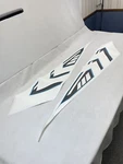 Chaparral 14.01119 White/ Blue 71" X 13" Graphic Hull Decal Set Of 2 Marine Boat New. Price: $127.96.
