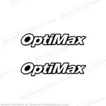Fits Mercury Optimax Decals - Set Of 2 Outboard Motor Marine Stickers New. Price: $39.95.