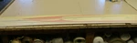 Tracker Graphic Decal 97" X 11 1/4" Red & Gray 124545 Marine Boat New. Price: $59.95.