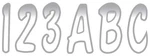 Hardline Series Premium Registration KIT-GRADATION-WHITE/SILVER-WHSIG200 New. Price: $30.20.