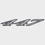 Cruisers Boat Model Decal Sticker V2173400 447 Sport Sedan Blue New. Price: $25.09.