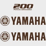 Yamaha Boat Cowling Decals 200 Four Stroke Brown Stickers (kit) New. Price: $163.26.