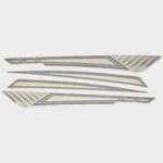 Crestliner Boat Graphic Decals 2201441 Discovery Blue (set Of 4) New. Price: $185.16.