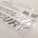 Replacement 3D Decal Fits Mercury Verado 400 Outboard 2017 - Domed Sticker Set New. Price: $199.95.