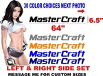 Fits Boats Decals Hull 30 Color Choices 64" New. Price: $68.00.