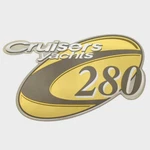 Cruisers Boat Raised Emblem Decal V1807900 280 Logo Sticker New. Price: $30.12.