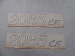 Crestliner 2085 Cfi Decal Pair (2) 12" X 5/8" 971176 Copper Marine Boat New. Price: $19.95.