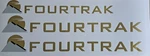 Daihatsu Fourtrak F70 / F80 Mountain Sunset Graphics Decals Badges Sticker New. Price: $64.48.